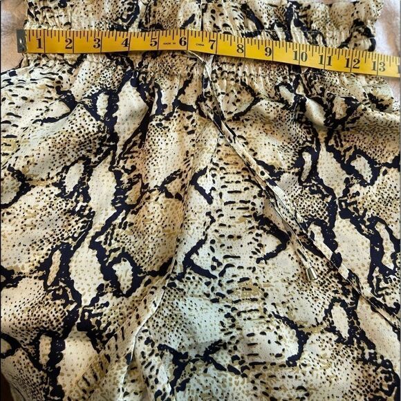 3/$25 PATRIZIA LUCA Animal Print Wide Leg Pants.Size XS - Picture 9 of 10